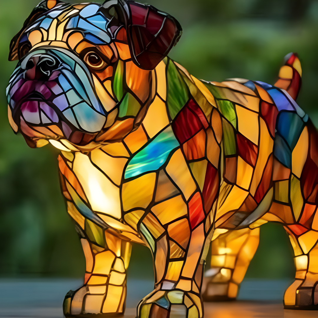 Tommie Magical Dog-Themed Lamp