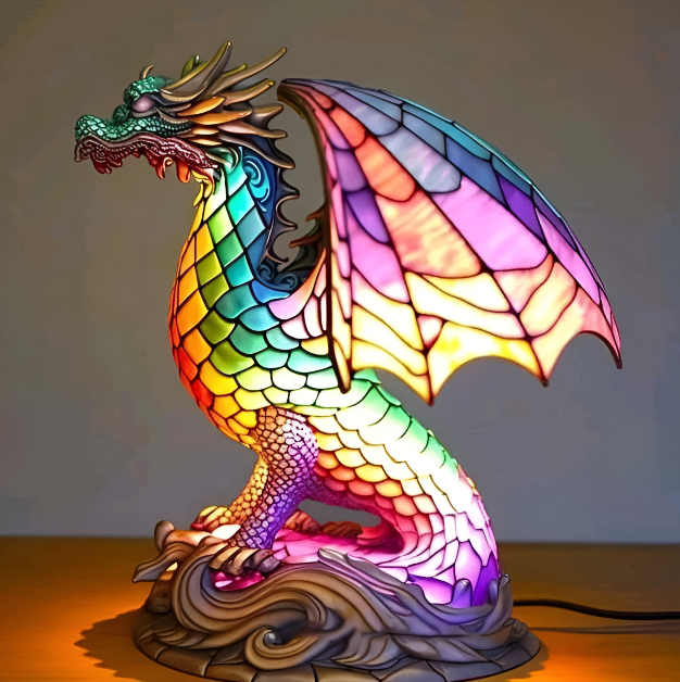 Wammes Mystical Dragon Lamp
