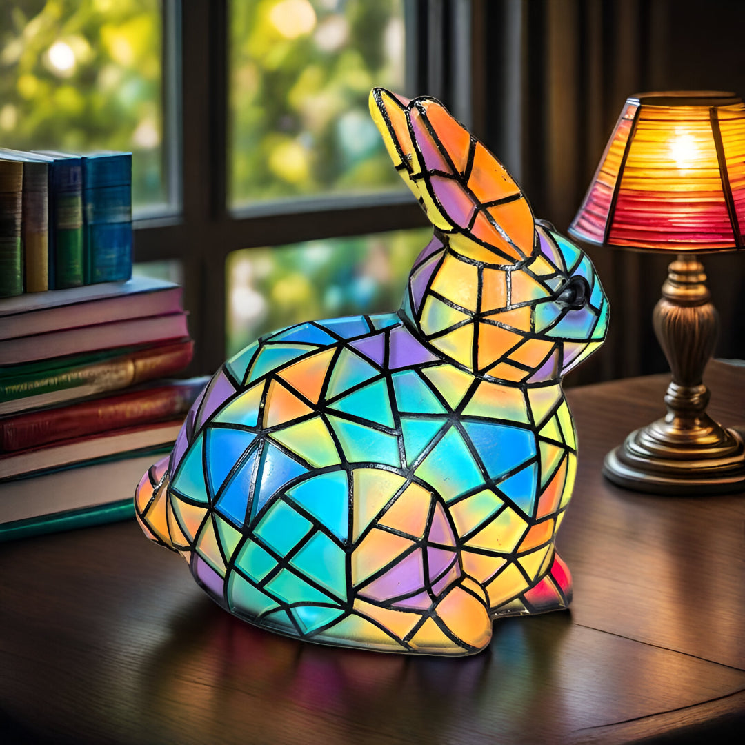 Tibbe Colorful Rabbit Night Lamp
