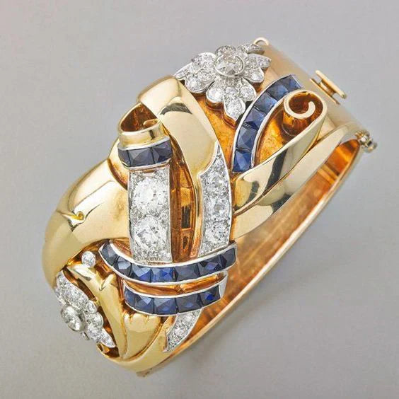 Carmen - Vintage Gold Zirconia Ring