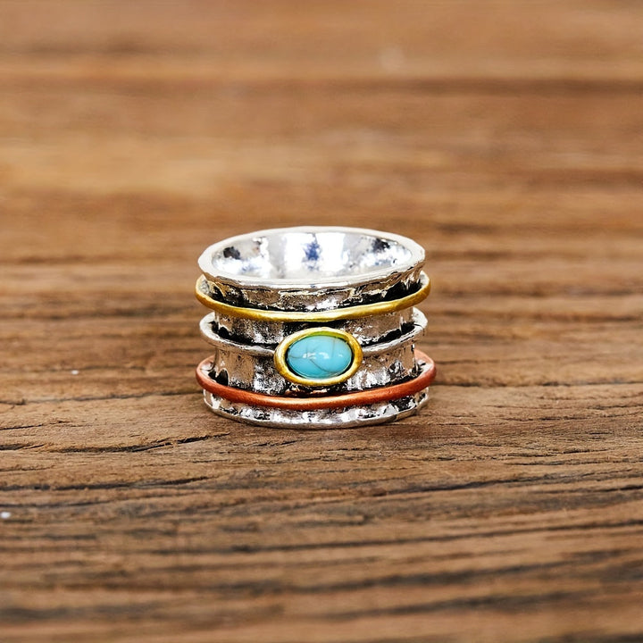 Hailey - Vintage Bohemian Turquoise Ring