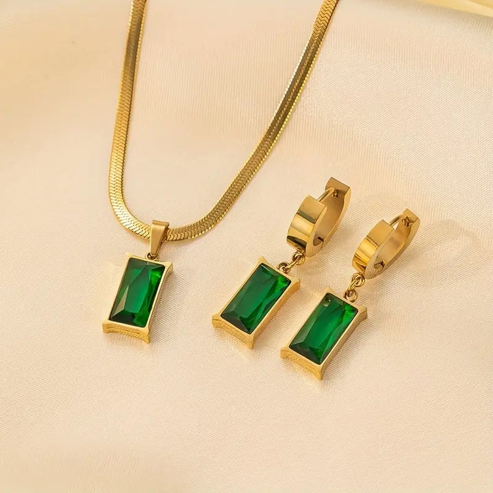 Charlotte - Iselotte Verdain Gold Jewelry Set