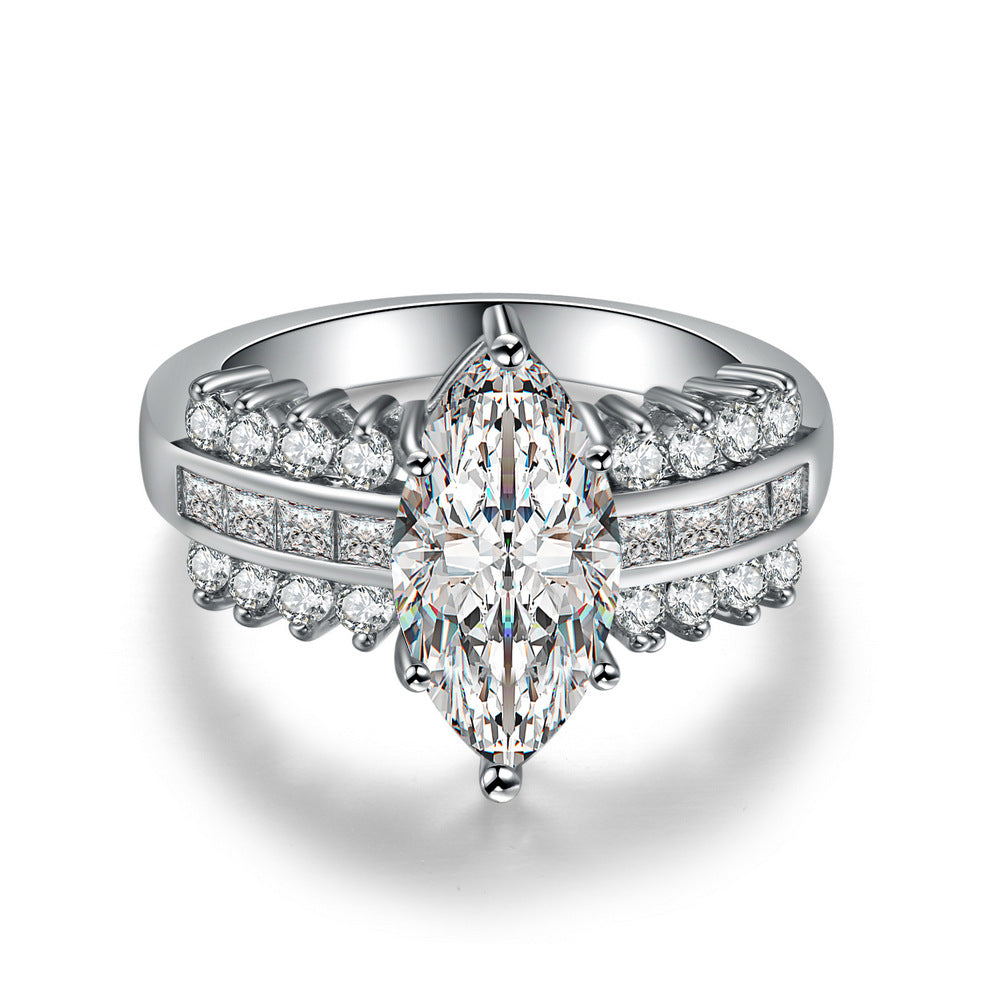 Odette White Gold Mercer Ring