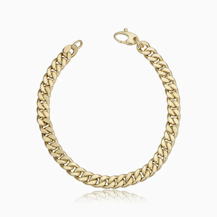 Elizabeth - Gold Cuban Estate Bracelet