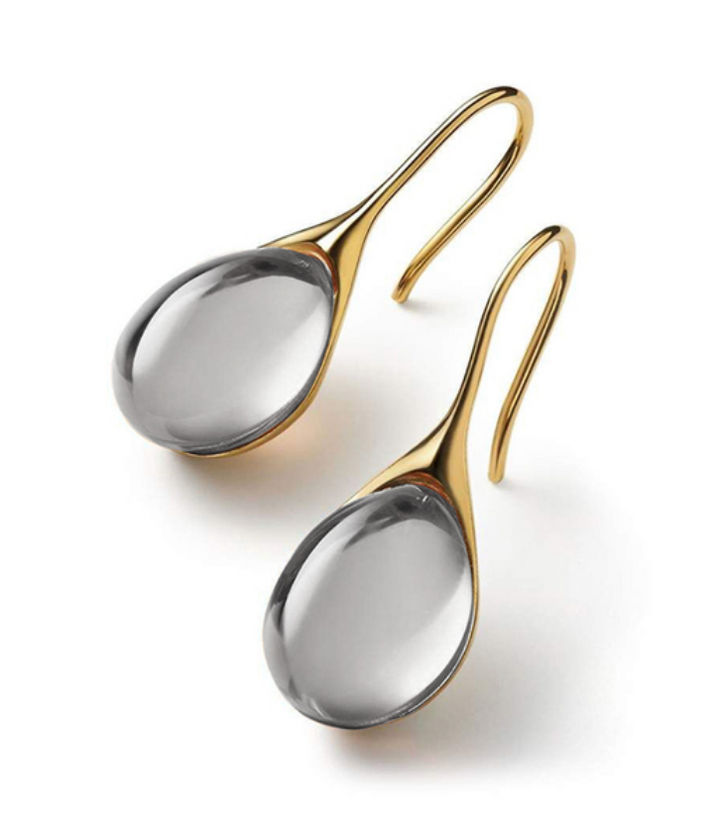 Elle -  Radiant Crystal Dangle Earrings
