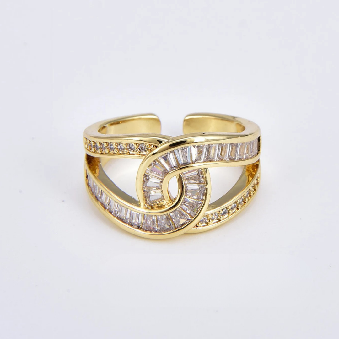 Louisa - Adjustable Elegant Knotted Ring