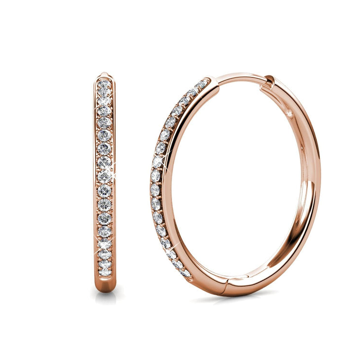 Brittany - Sorel Pave Gold Earrings