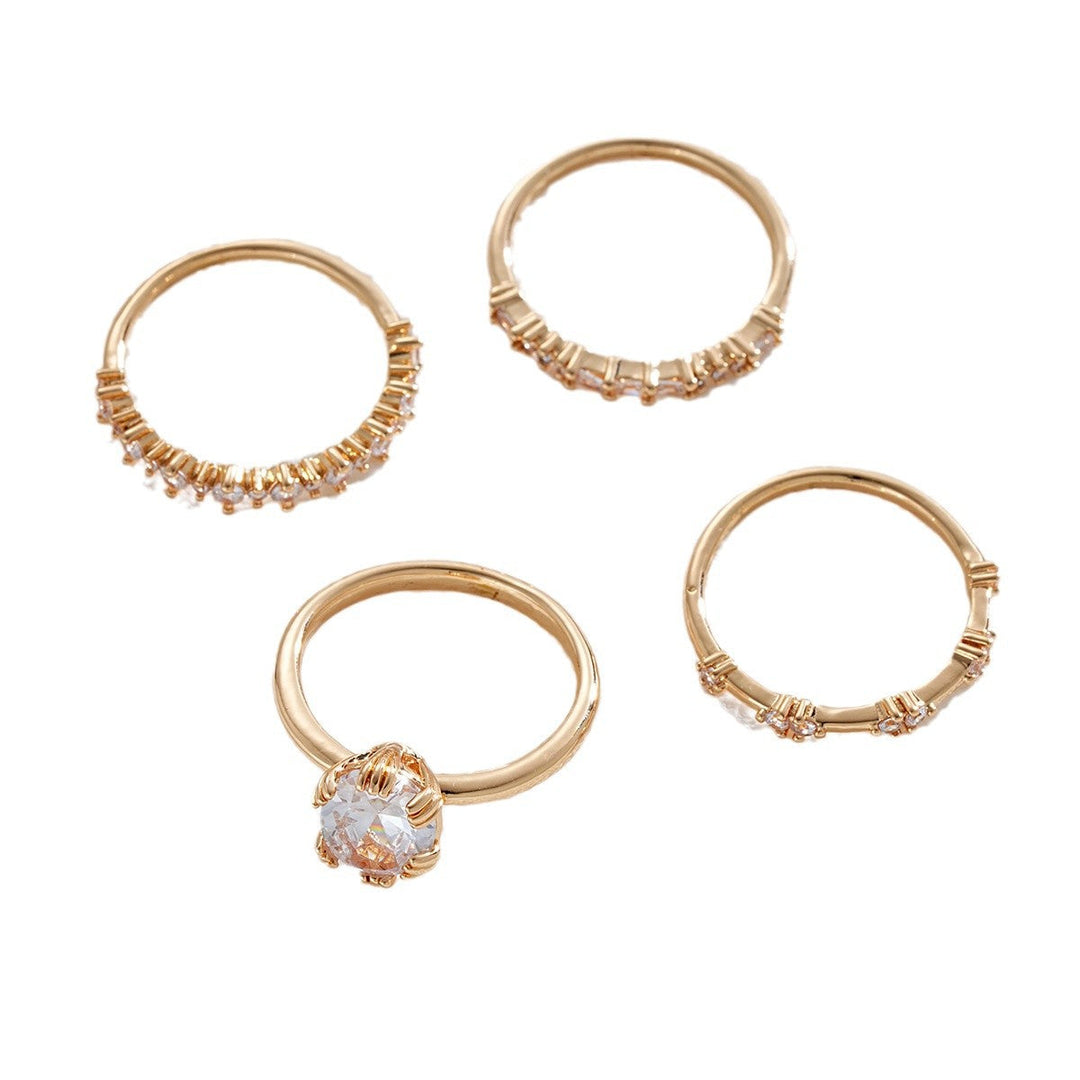 Emma - Gold Solène Viremont Ring Set