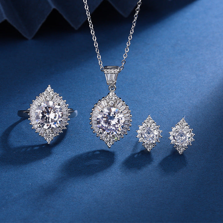 Aria Gaze Set | White Gold 