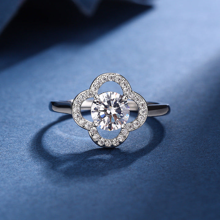Riley - White Gold Charm Set