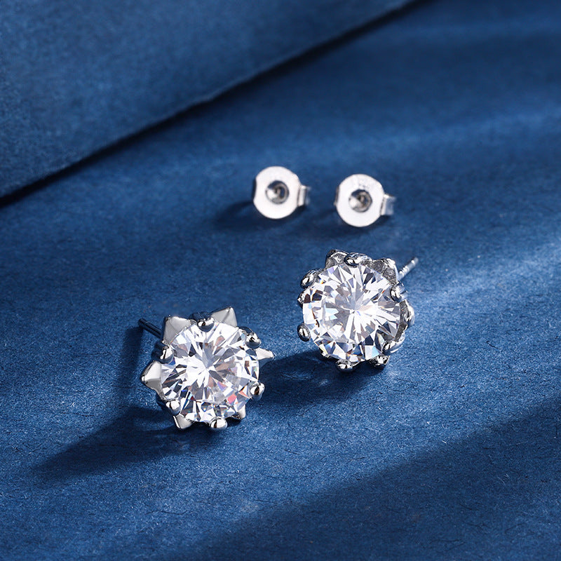 Aria Snowflake - Jewelry Set in White Gold