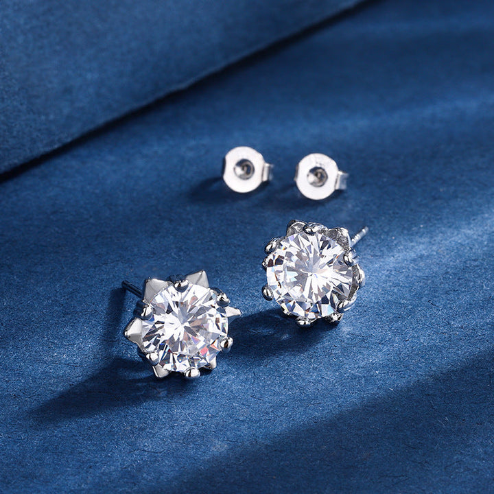 Aria Snowflake - Jewelry Set in White Gold