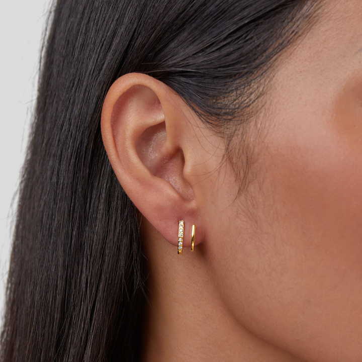 Caroline - Crystal Claw Earrings