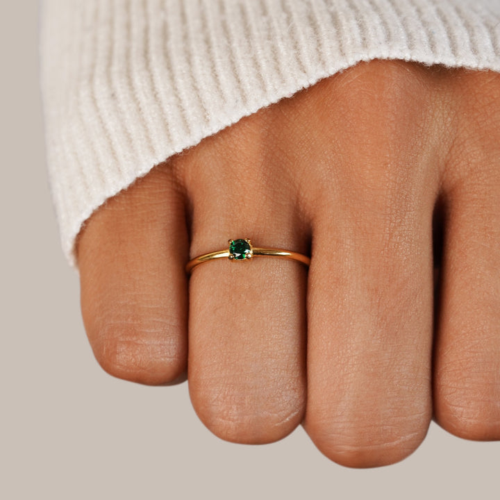 Deborah - Gemstone Birth Rings