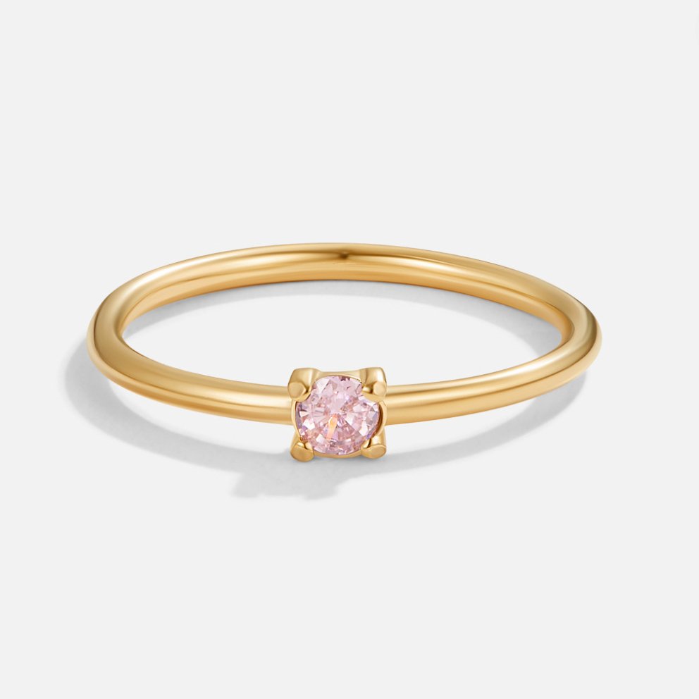 Deborah - Gemstone Birth Rings