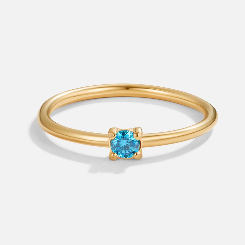 Deborah - Gemstone Birth Rings
