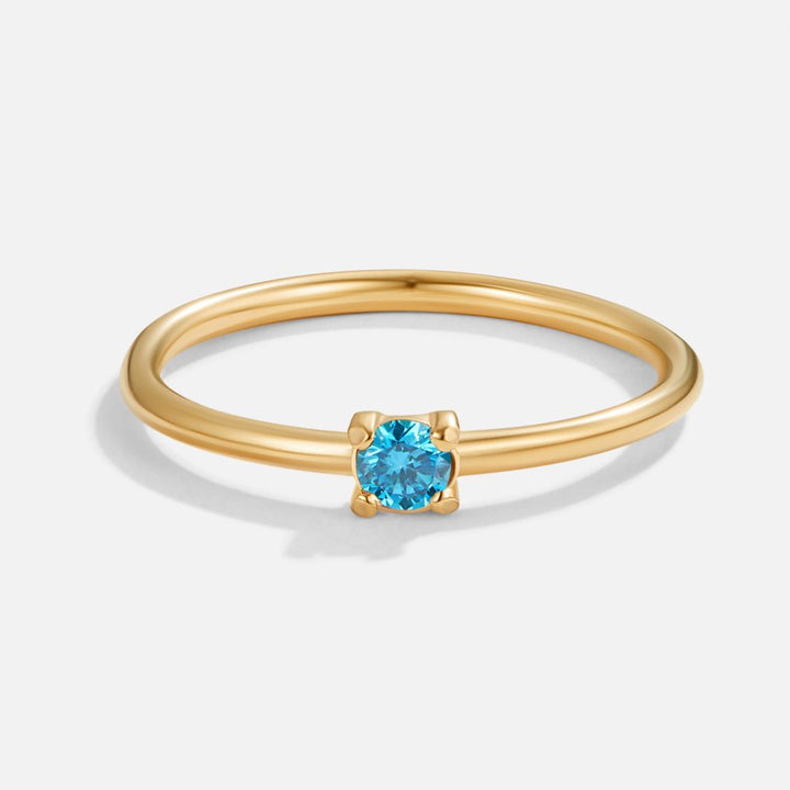 Deborah - Gemstone Birth Rings