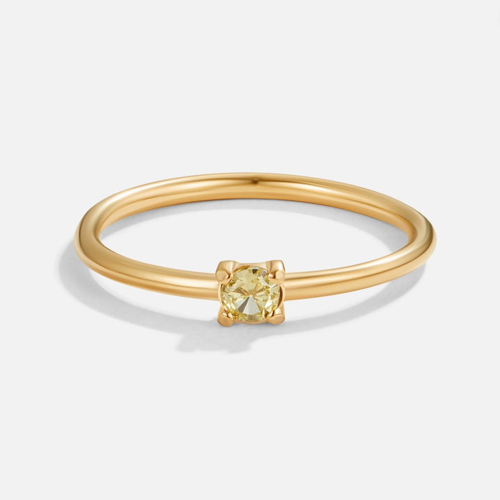 Deborah - Gemstone Birth Rings