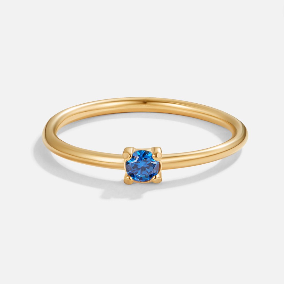 Deborah - Gemstone Birth Rings