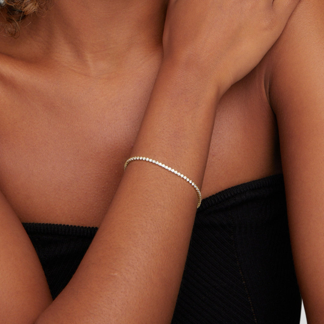 Cordelia - Sterling Silver Tennis Bracelet