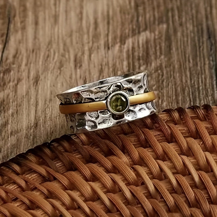 Emma - Chic Green Zirconia Ring