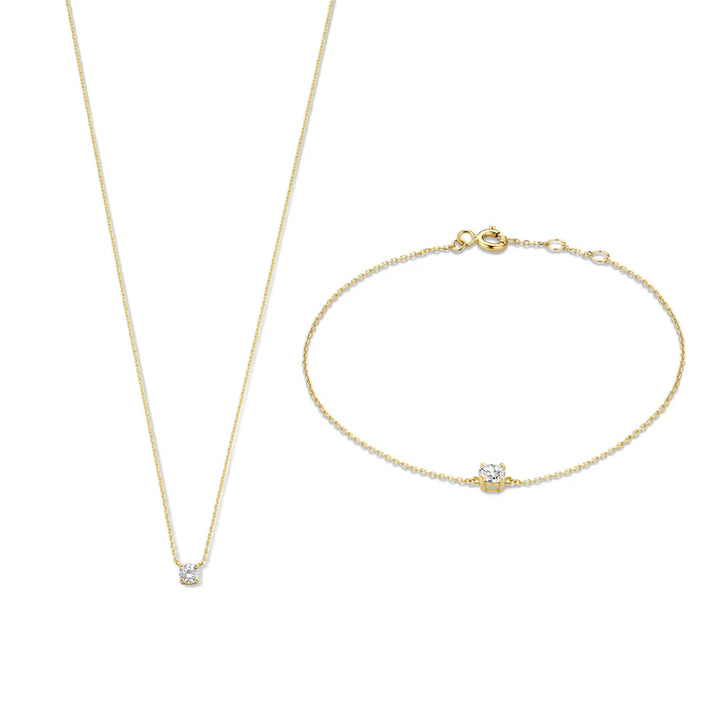 Harper - Gold Moissanite Stone Set