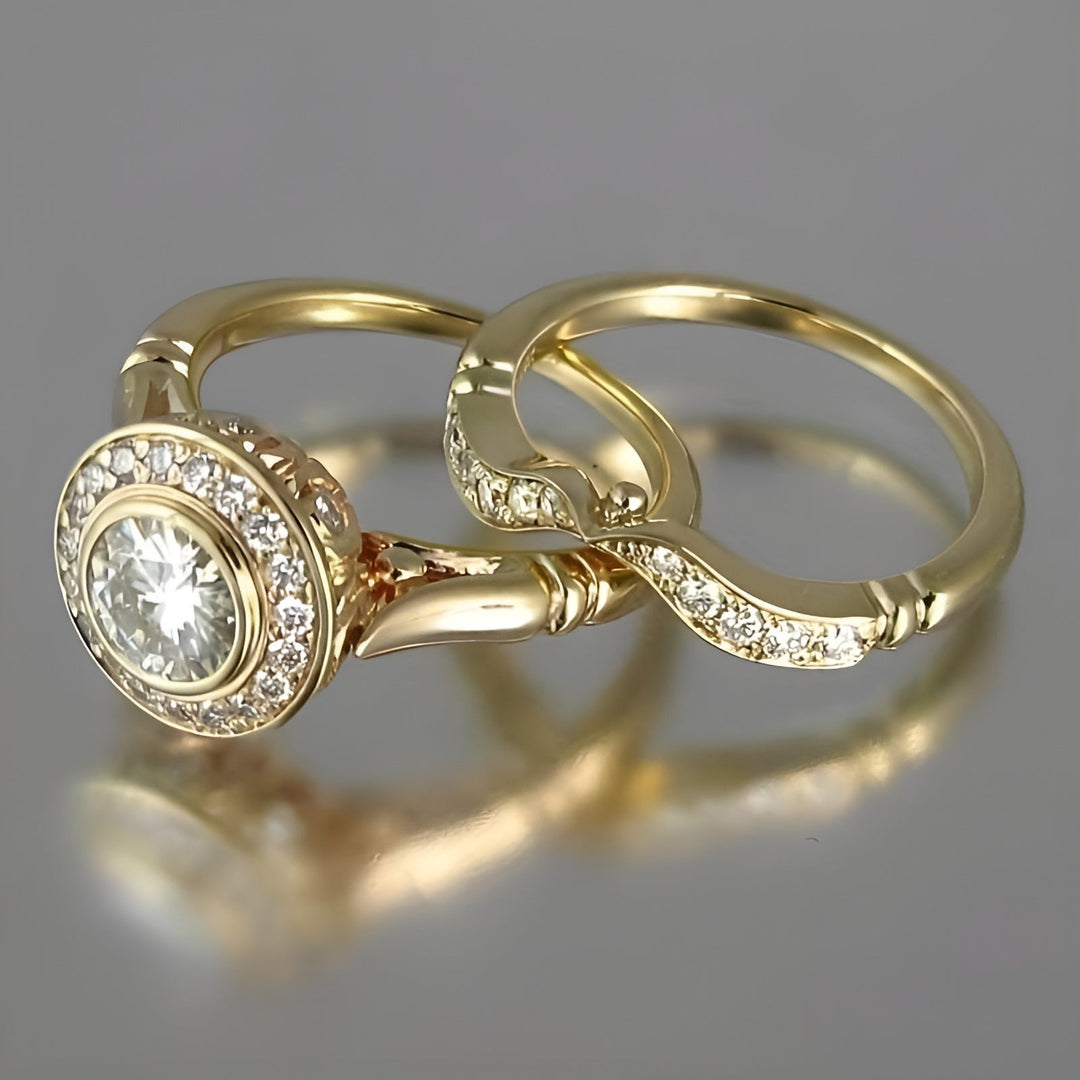Eva - Set of Vintage Gold Rings