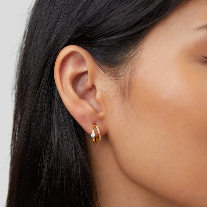 Eloise - Artie Sparkling Crystal Earrings