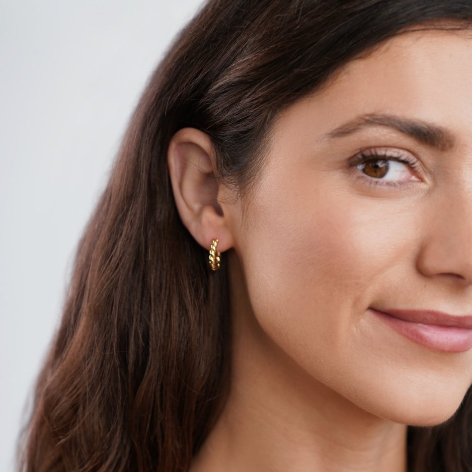 Ella - Twilight Spiral Earrings