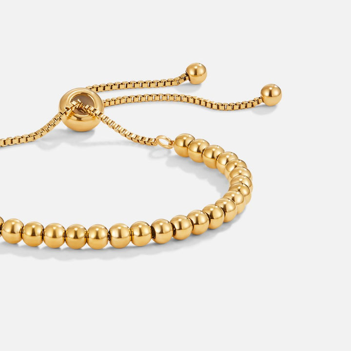 Nila - Gold Beaded Bracelet