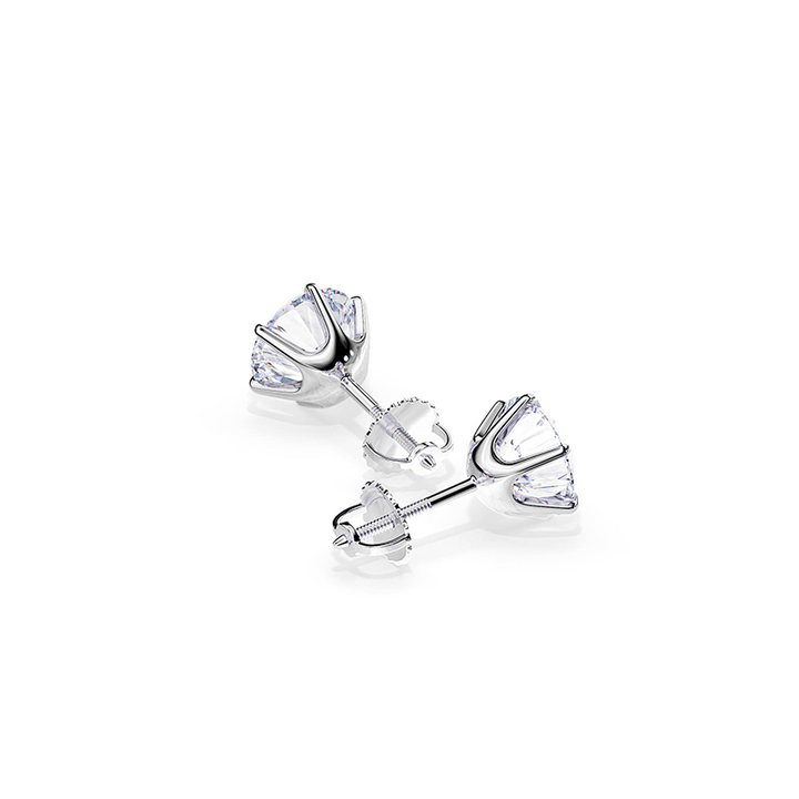 Cecilia - Tera Earrings in White Gold